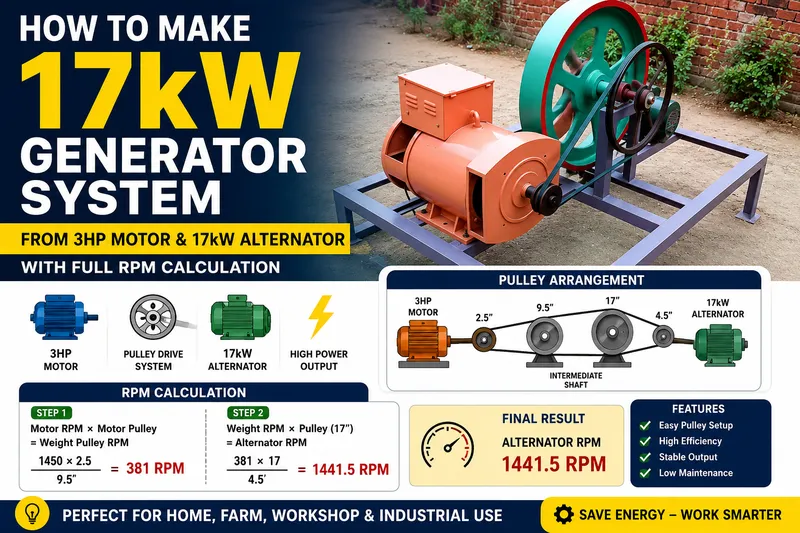 17kw free energy generator