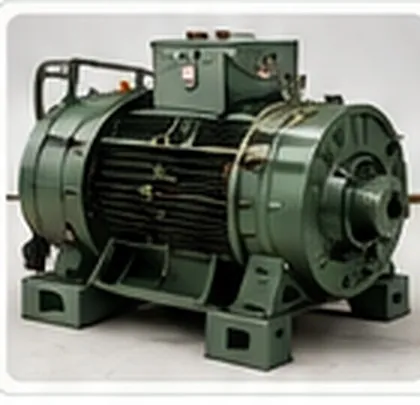 Original AI-generated permanent magnet synchronous generator