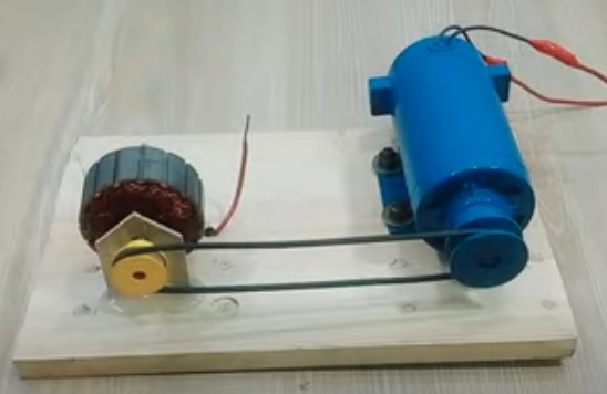 how to make free energy generator with 24v dc motor
