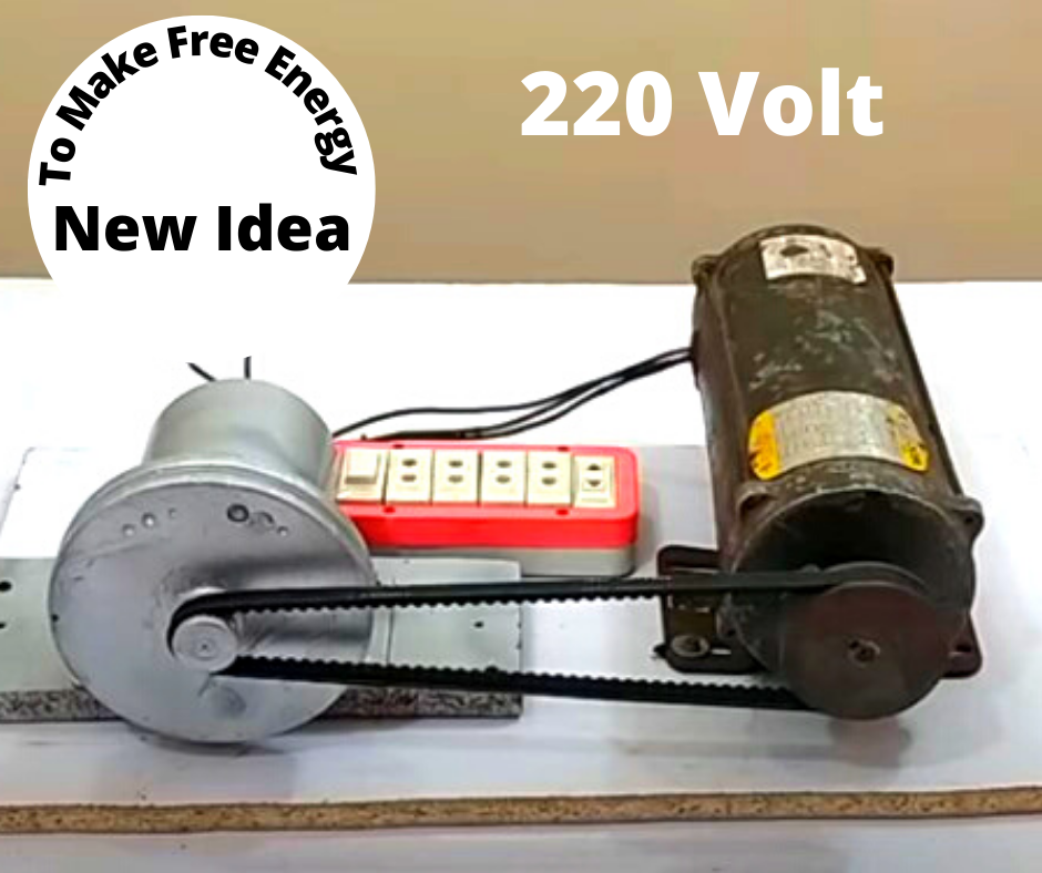 Home-Made 220 Volt Free Energy Generator