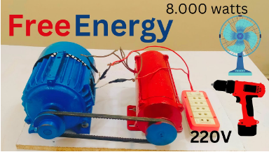 Instructions to Make 220 Volt Free Energy Generator