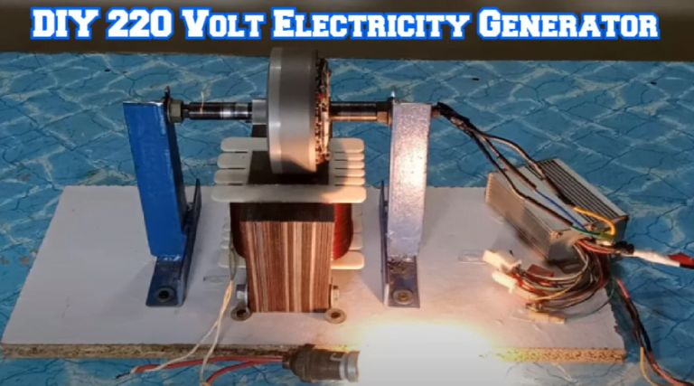 DIY 220 Volt Electricity Generator - inverter110