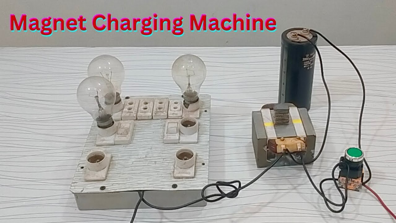 magnets charging machine