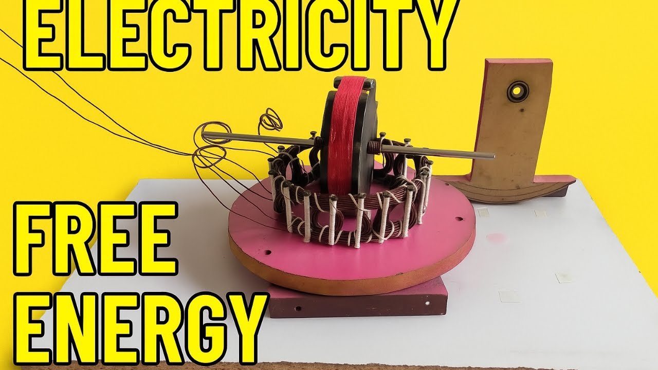 Three Phase Electricity Generator