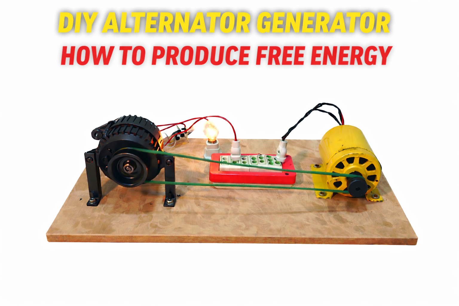 DIY Alternator Generator